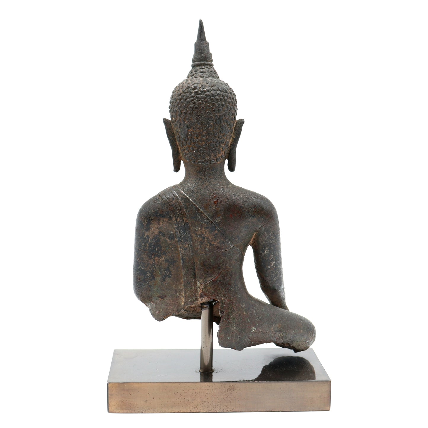 Buddha Skulptur aus Bronze, Ayutthaya Königreich, 16. Jh.